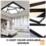 LED Ceiling Light with Square Stack Design - Living Room