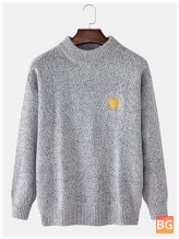 Long Sleeve Knitting Sweater for Men
