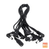 Mosky 8-Way Pedal Power Cable