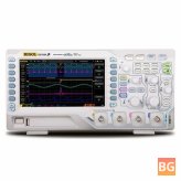 WVGA Oscilloscope with 50MHz bandwidth, 7in WVGA, 12Mpts, 30,000wfm