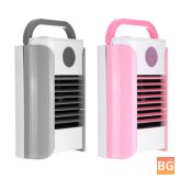 3 Gears Mini Air Cooling Fan with Bluetooth/Broadcast