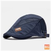 Sun Shade for Men - Hat - Flat Top - Breathable - Backpack - Bag
