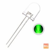 10mm Green LED Diode with 3V Output - 20mA