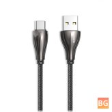 Type-C Data Cable from WSKEN - Fast Charging LED Lights