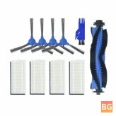 Eufy RoboVac Cleaner Parts - 4 Side Brushes, 4 HEPA filters, 1 cleaning tool