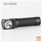 H2 LED Headlamp & Torch with Type-C Port