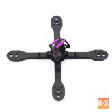 URUAV Cost-E BX 4 Inch 200mm Wheelbase 4mm Arm Type-H Carbon Fiber Frame Kit for RC FPV Racing Drone Parts 30.5*30.5mm/20*20mm Mounting Holes