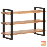 Wood Sideboard with Three Shelves - 47.2
