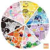 Colorful Waterproof Graffiti Stickers Set for Travel and Tech