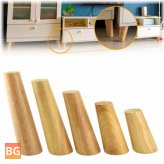 Cone Wooden Furniture Legs - 6-70cm
