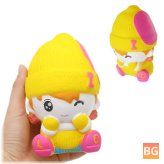 Snowman Girl Squishy Scented Toy Soft Gift Collection - Gift