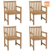 4-Piece Outdoor Chairs
