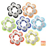 Stainless Steel Colorful Bicycle Chain Fidget Spinner