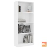 Book Cabinet - White - 23.6
