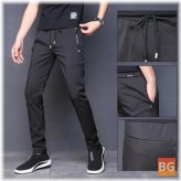 Black Casual Pants for Men