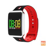 KALOAD TF1 Smart Wristband with Color Screen and Blood Pressure Sensor