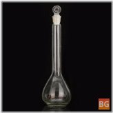 Clear Glass Volumetric Flask with stopper