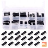 Logic IC Assortment Kit with Container