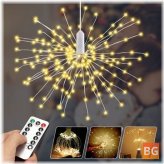 Firework String Lights with Remote Control
