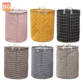 Canvas Laundry Hamper - Folds Up to 54 Inches Wide