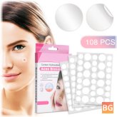 Pimple Patches with Hydrocolloid - 108Pcs