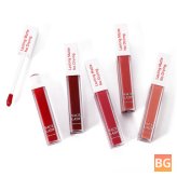 Waterproof Lip Gloss with Matte Red