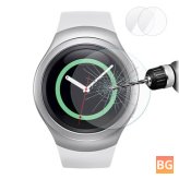 2 Pack Tempered Glass Screen Protector for Samsung Galaxy Gear S2 Classic/3G