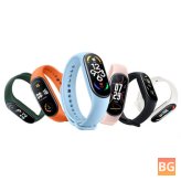 Xiaomi Mi Band 7 1.62 Inch AMOLED Display Wristband 24h Heart Rate SpO2 Monitoring 4 Professional Workout Analysis 120+ Sports Modes 100+ Watch Faces 5ATM Waterproof BT5.2 Smart Watch