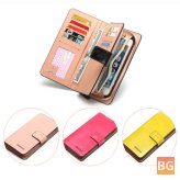 Cell Phone Wallet with Slot for 12 Cards