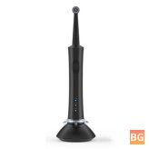 DIGOO DG-R02 Toothbrush - Black Rotary Wireless Induction Electric