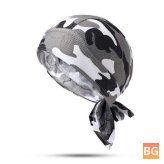 Beanie Cap with Wicking Camouflage Print