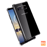 Shockproof Clear TPU Case for Galaxy Note 8