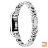 Stainles Steel Watch Band for Fitbit Charge 2