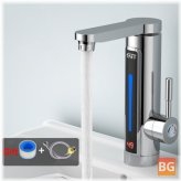 LED Hot Water Faucet with Instant Heating and Temperature Display