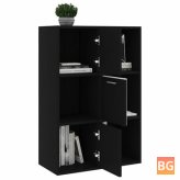 Storage Cabinet - Black 23.6