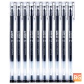Resun RH5201H 12pcs Gel Pens 0.5mm Quick-drying Business Writing Signing Pens with Office Supplies and Students Stationery