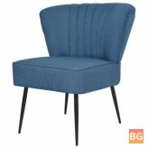 Blue cocktail chair fabric