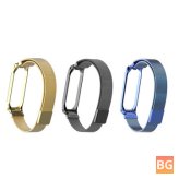Watch Band for Xiaomi Mi Band 3/4 - Stainless Steel