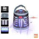 E-SMARTER Mosquito Killer Lamp with Bluetooth Speaker and LED Camping Light