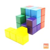 Kids Educational Wooden Building Blocks Toys - Lightweight Cubes Set