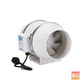 6" Silent Hydroponic Inline Exhaust Fan