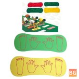 Kids' cooperation board for outdoor sports
