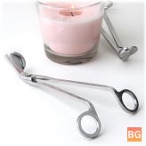 Stainless Steel Candle Wick Trimmer - Scissors