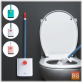 Toilet Brush and Holder Cleaner Set - Floor-standing