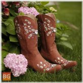 Cowboy Slipper Boots - Women's
