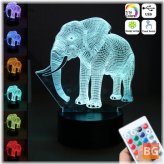 Remote Control Light for 3D Acrylic LED Night Lights