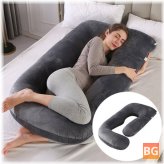 Pillow with Zipper and Breathable Material