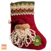 Cotton Jacquard Santa Claus Snowman Elk Winter Socks for Men and Women