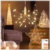 LED Firework Copper Line Light Battery Box - Fairy Lamp Christmas Festival Decoration Star Light String Dandelions Lamp