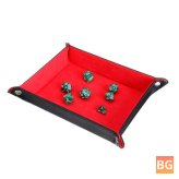 RPG Dice Tray with Polyhedral Dice